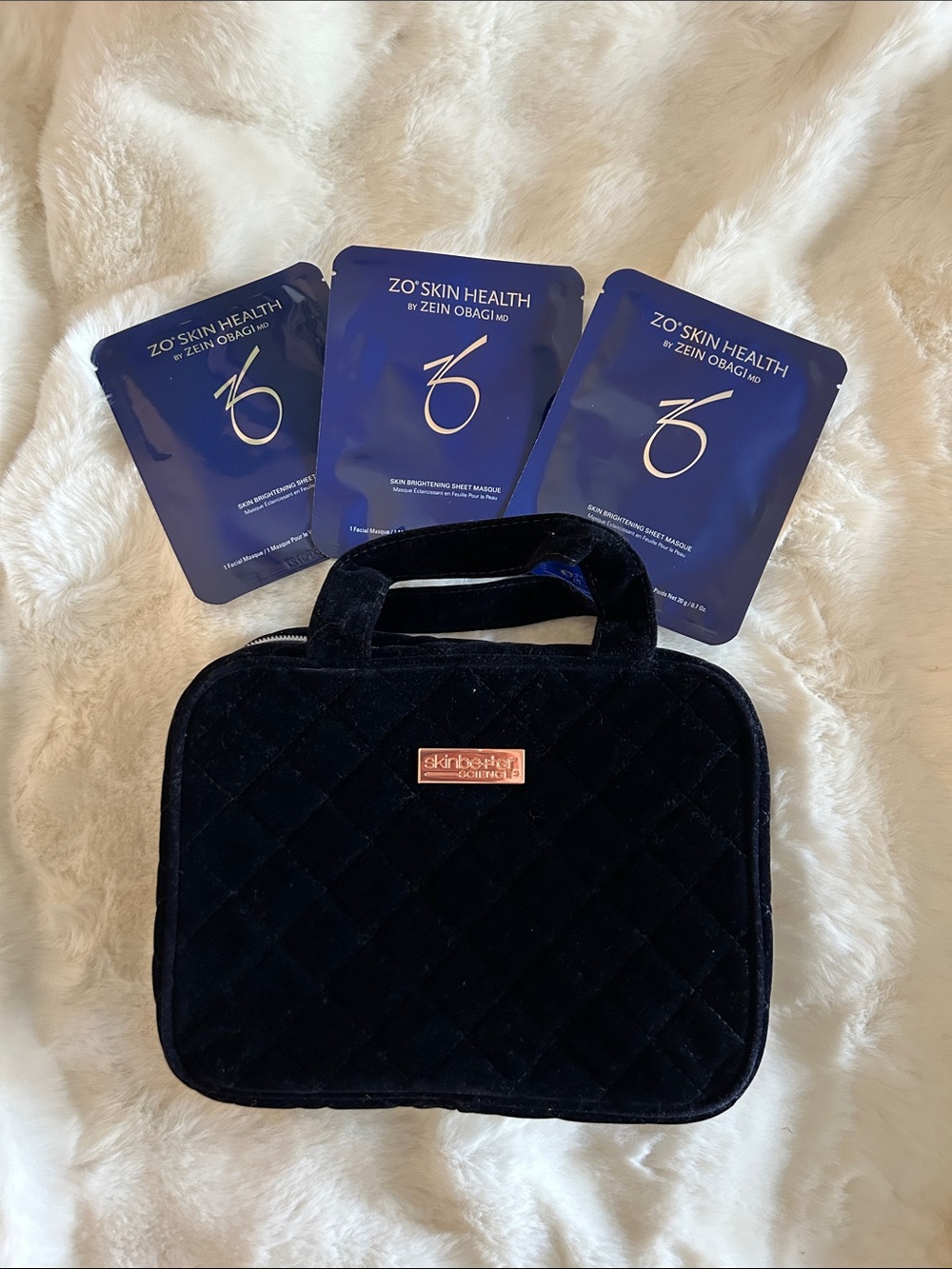 Skinbetter Cosmetic Case with face masks
